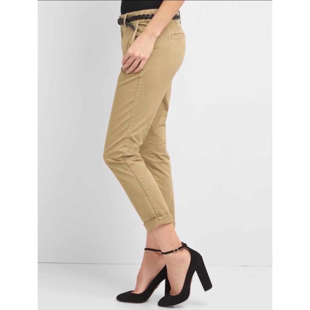 GAP “Mission Tan” Girlfriend Chinos